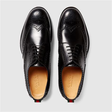 gucci men leather shoes|gucci formal shoes men.